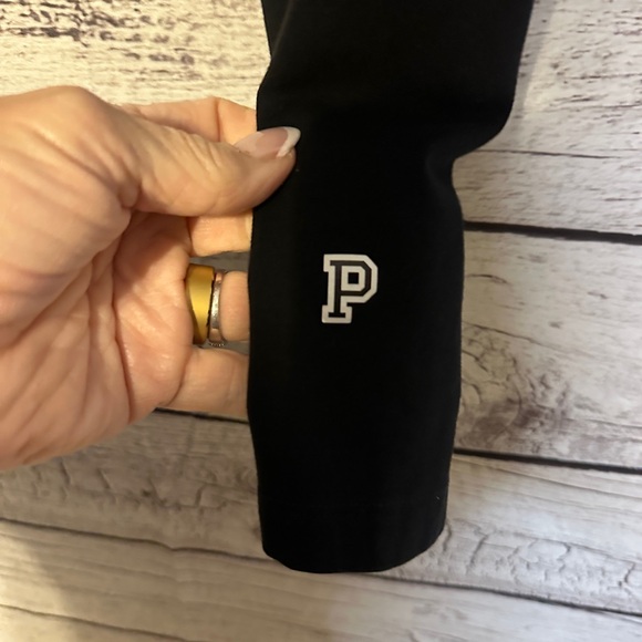 PINK Victoria’s Secret Black Yoga Leggings | Size L - Picture 3 of 5